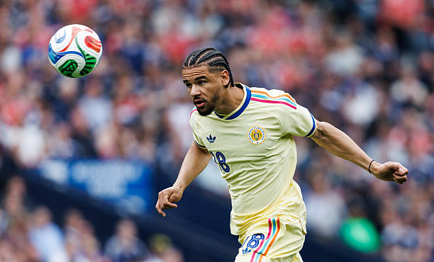 GLASGOW, SCOTLAND - MAY 30: Curacao's Armando Obispo in action during an International Friendly match between Scotland and Curacao at Barclays Hampden, on May 30, 2026, in Glasgow, Scotland. 