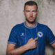 TORONTO, ONTARIO - JUNE 08: (EXCLUSIVE COVERAGE) (EDITOR'S NOTE: This image has been digitally altered.) Edin Dzeko #11 of Bosnia and Herzegovina poses for a portrait during the official FIFA World Cup 2026 portrait session on June 08, 2026 in Toronto, Ontario.