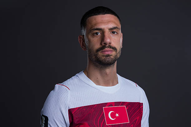 MESA, ARIZONA - JUNE 09: (EXCLUSIVE COVERAGE) Merih Demiral #3 of Turkiye poses for a portrait during the official FIFA World Cup 2026 portrait session on June 09, 2026 in Mesa, Arizona.