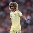 GLASGOW, SCOTLAND - MAY 30: Tahith Chong of Curacao during the international friendly match between Scotland and Curacao at Hampden Park on May 30, 2026 in Glasgow, United Kingdom.