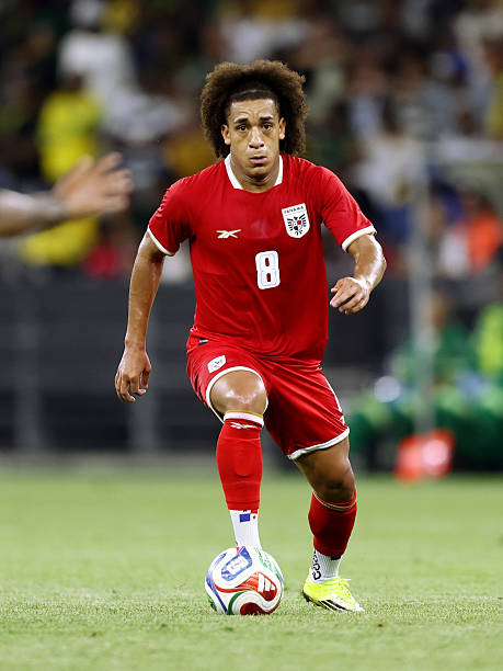 CAPE TOWN, SOUTH AFRICA - MARCH 31: Adalberto Carrasquilla of Panama during the International Friendly match between South Africa v Panama at the DHL Cape Town Stadium on March 31, 2026 in Cape Town South Africa