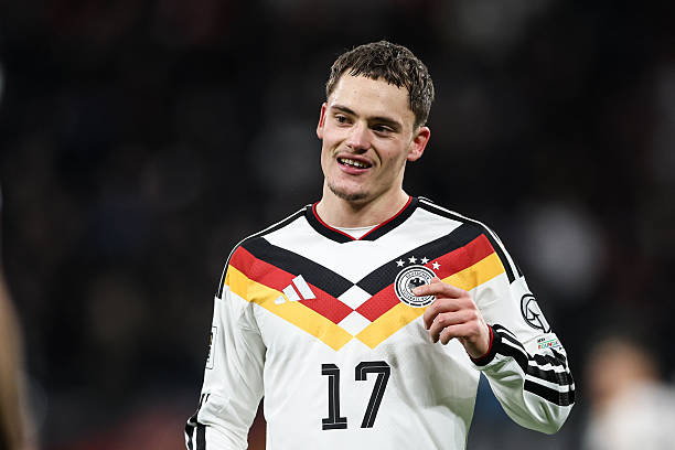 LEIPZIG, GERMANY - 2025/11/17: Florian Wirtz of Germany seen during European World Cup Qualifiers 2026 football match between Germany and Slovakia at RedBull (Leipzig). Final score Germany 6 : 0 Slovakia.