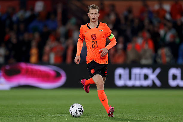 ROTTERDAM, NETHERLANDS - JUNE 3: Frenkie de Jong of Holland during the International Friendly match between Holland v Algeria at the Stadium Feijenoord on June 3, 2026 in Rotterdam Netherlands