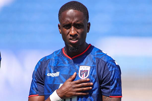 Lisbon, Portugal - May 31: Cabo Verde's Jamiro Monteiro during the international friendly match between Cabo Verde and Serbia at Estadio do Restelo on May 31, 2026 in Lisbon, Portugal.