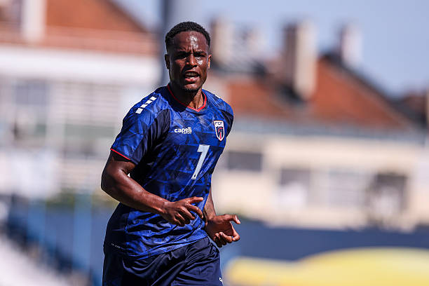 LISBON, PORTUGAL - MAY 31: Jovane Cabral of Cabo Verde during the international friendly match between Cabo Verde and Serbia at Estadio do Restelo on May 31, 2026 in Lisbon, Portugal.