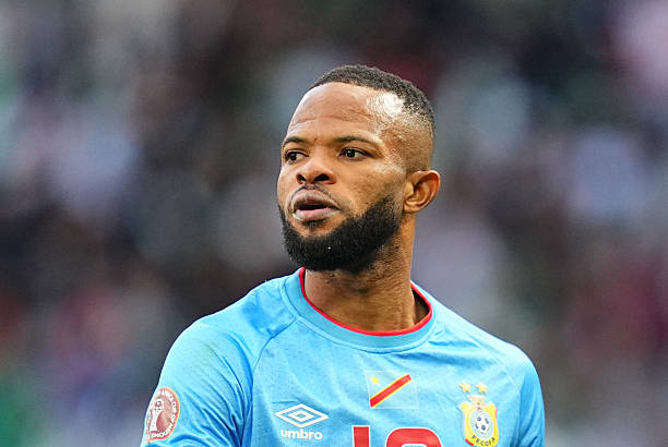Meschack Elia Lina of Congo DR looks on during the AFCON Group C match between Algeria and DR Congo at Moulay El Hassan Stadium, Rabat, Morocco on January 6, 2026