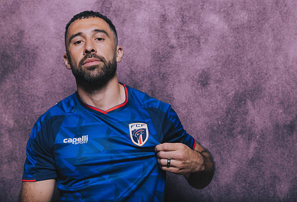 HARTFORD, CONNECTICUT - JUNE 05: (EXCLUSIVE COVERAGE) Pico Lopes #4 of Cabo Verde poses during the official FIFA World Cup 2026 portrait session on June 05, 2026 in Hartford, Connecticut.