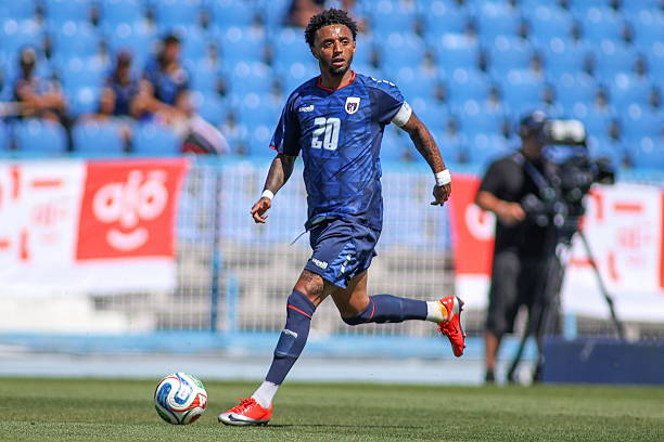 Best soccer players from Cape Verde Lisbon, Portugal - May 31: Cabo Verde's Ryan Mendes running with the ball during the international friendly match between Cabo Verde and Serbia at Estadio do Restelo on May 31, 2026 in Lisbon, Portugal.