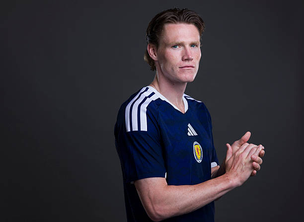 FORT LAUDERDALE, FLORIDA - JUNE 02: (EXCLUSIVE COVERAGE) Scott McTominay #4 of Scotland poses for a portrait during the official FIFA World Cup 2026 portrait session on June 02, 2026 in Fort Lauderdale, Florida.
