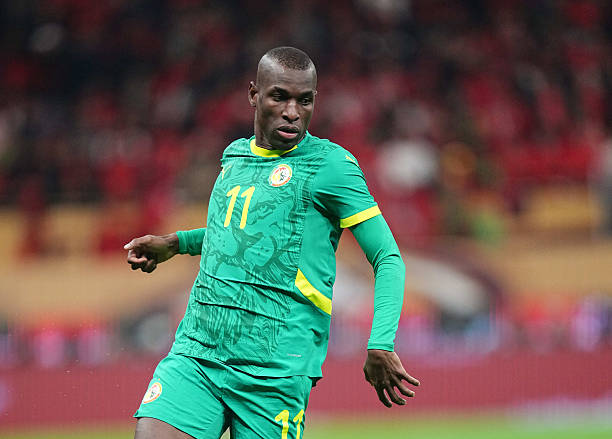 Nicolas Jackson of Senegal controls the ball during the AFCON final between Morocco and Senegal at Complexe Sportif Prince Moulay Abdellah, Rabat, Morocco on January 18, 2026.