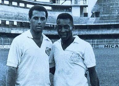 José Ramos Delgado with Pele